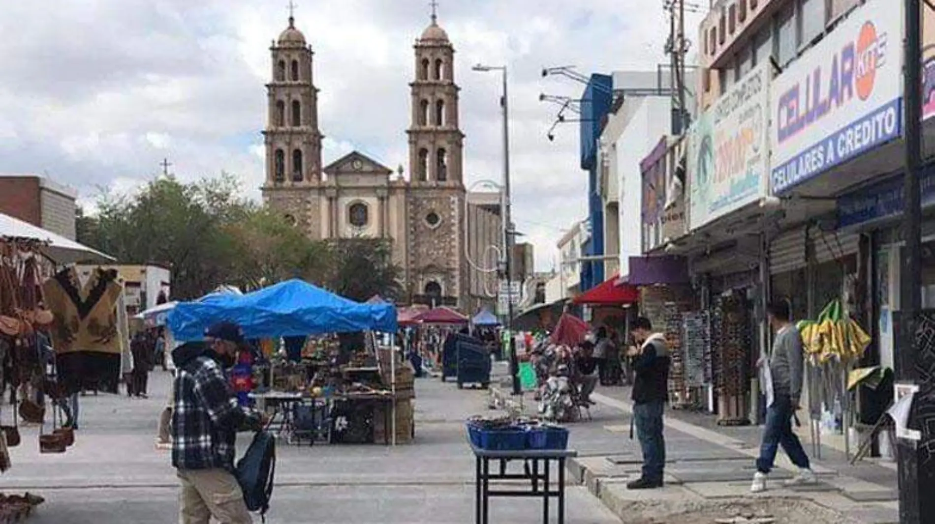 centro frio nublado